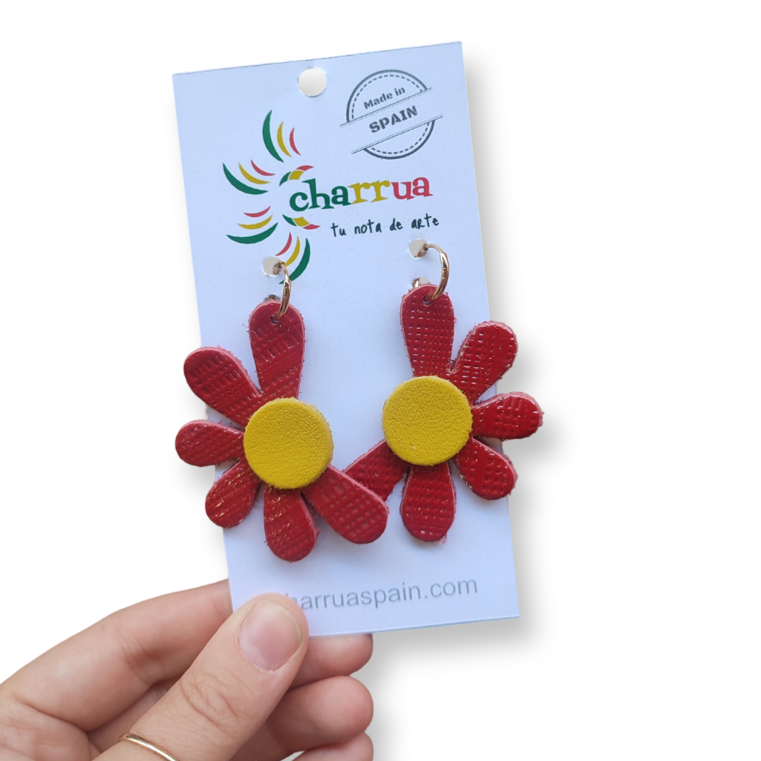 Pendientes Flor