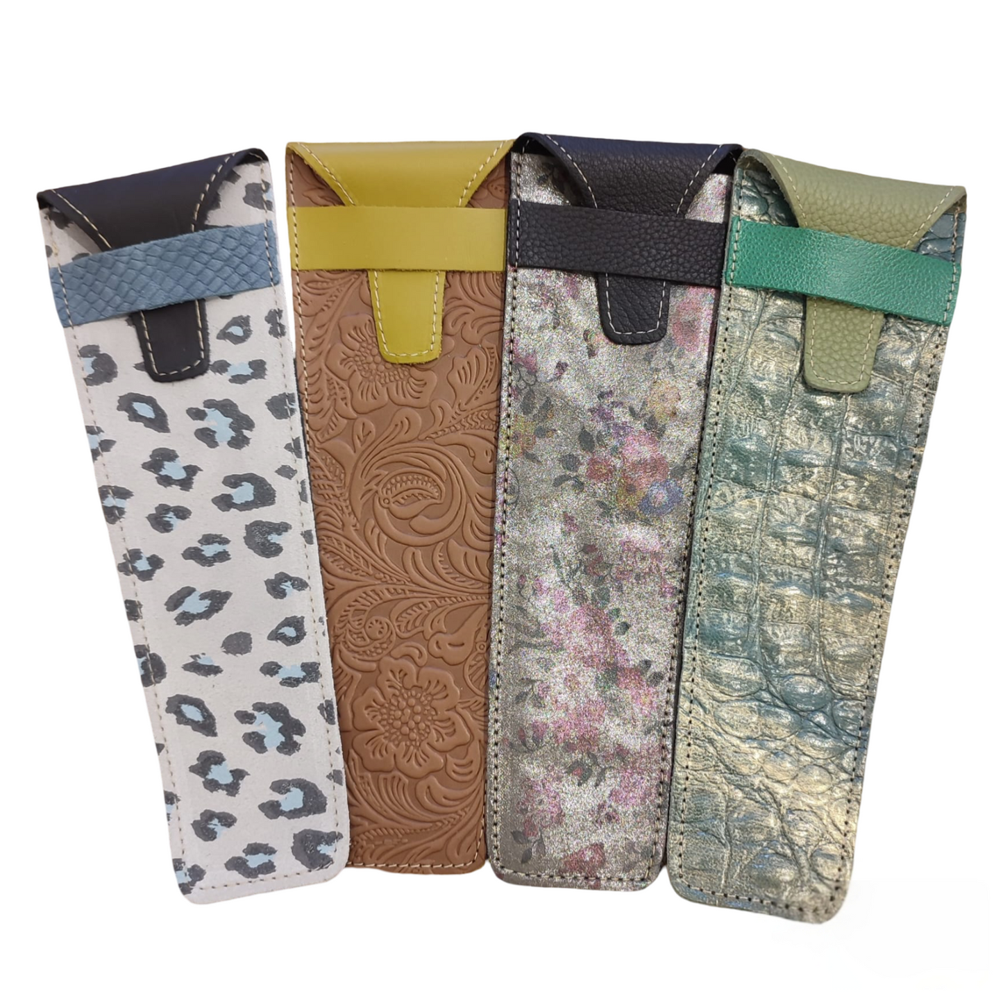 Lote de 4 fundas de abanico