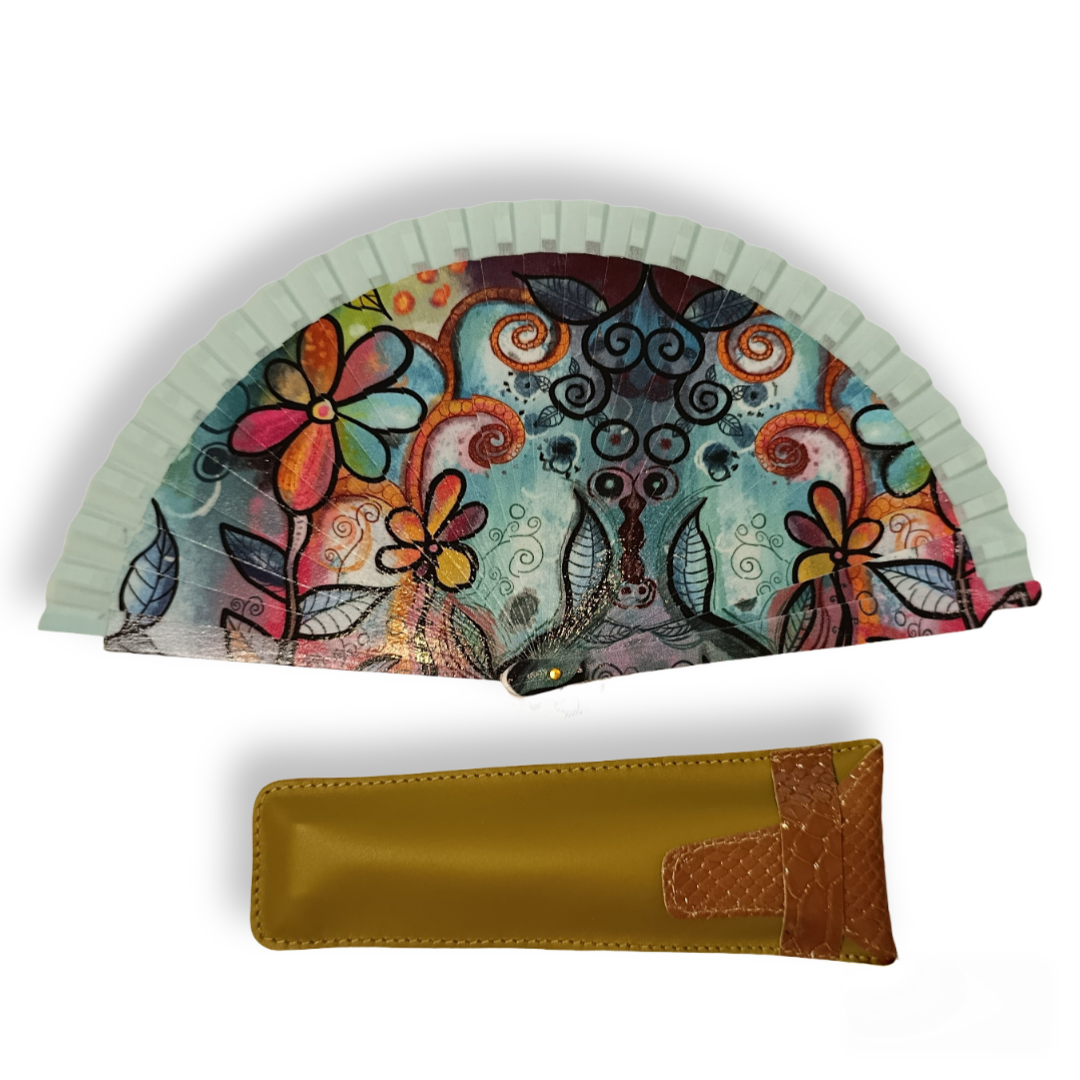 Abanico PEQUEÑO y funda