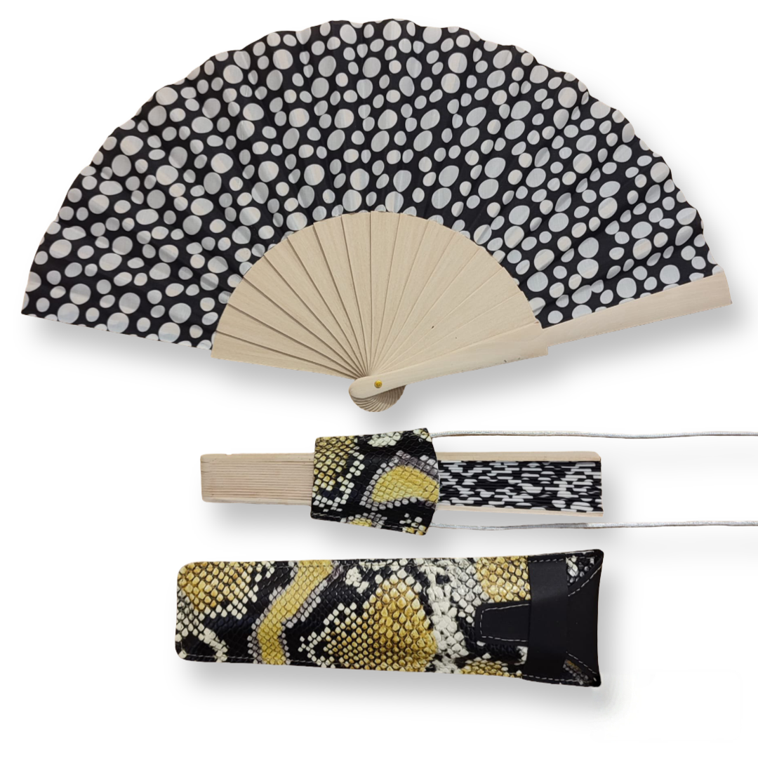 Abanico+funda +cuelga-abanico (colección cápsula)