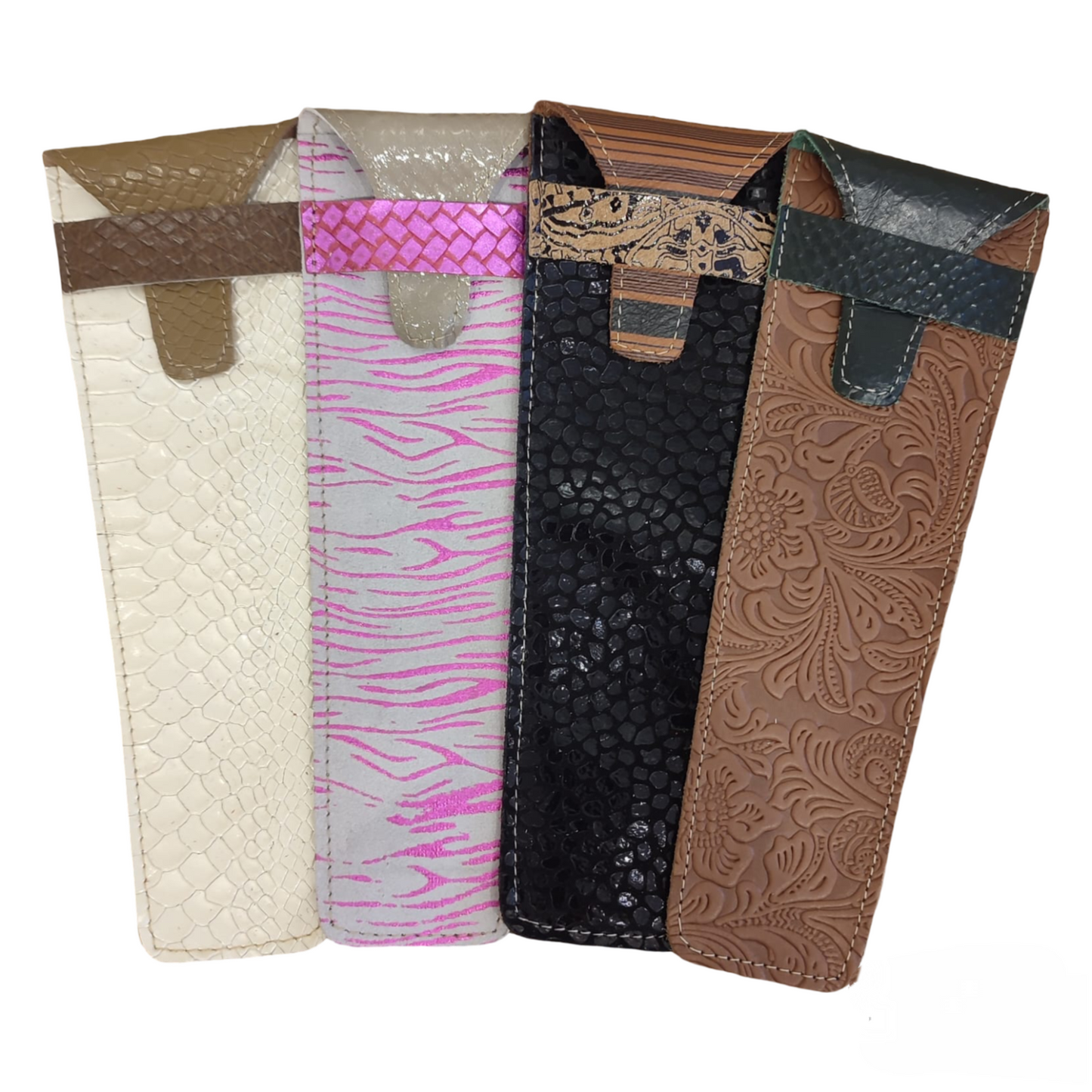 Lote de 4 fundas de abanico