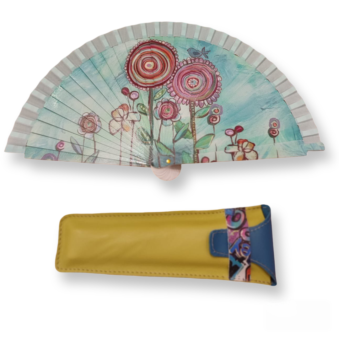 Abanico PEQUEÑO y funda