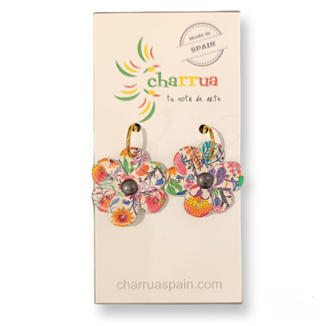 Pendientes Flor