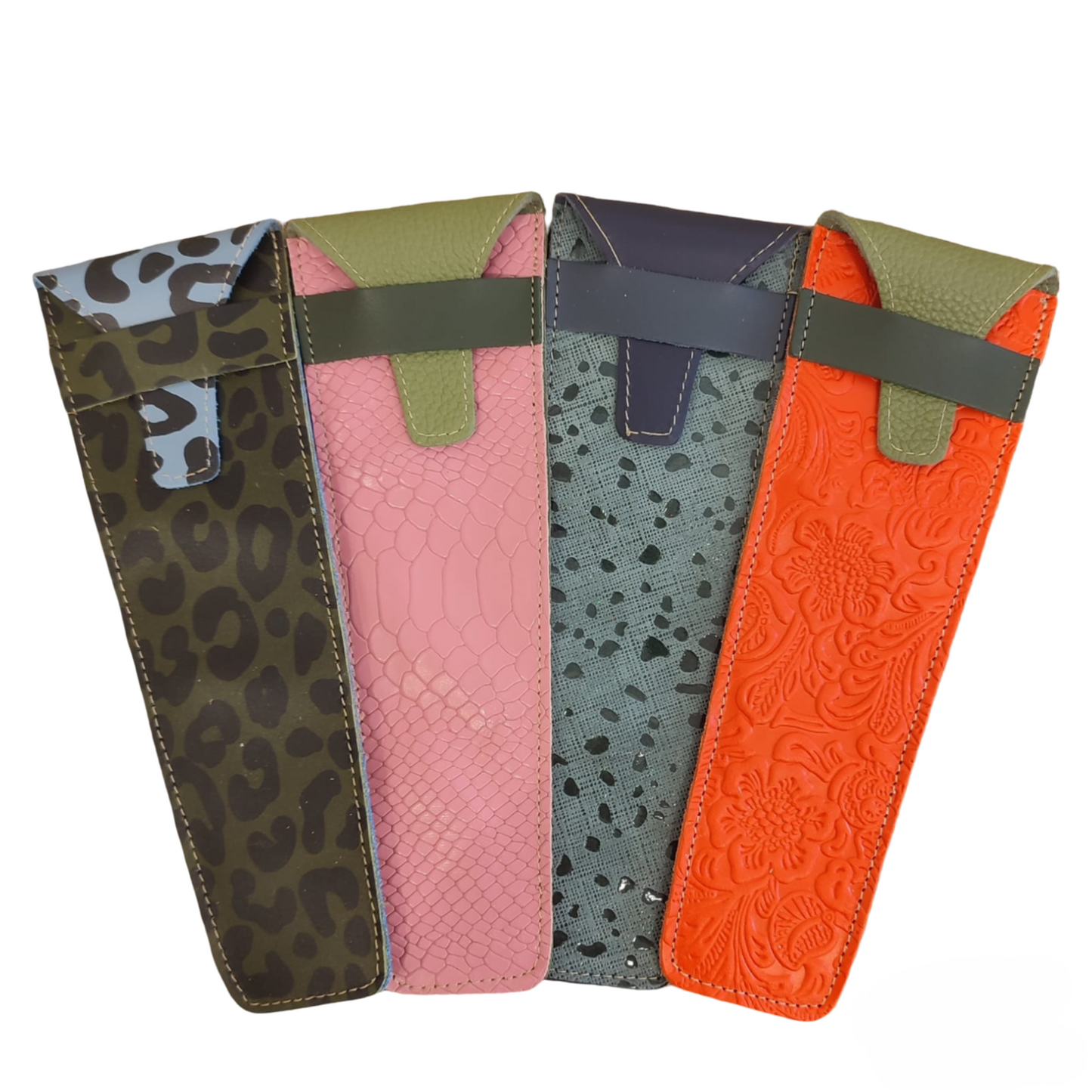 Lote de 4 fundas de abanico