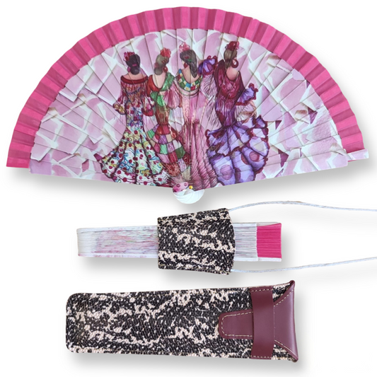 Abanico PEQUEÑO+funda+cuelga-abanico
