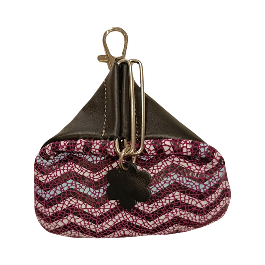 Monedero charm Flor