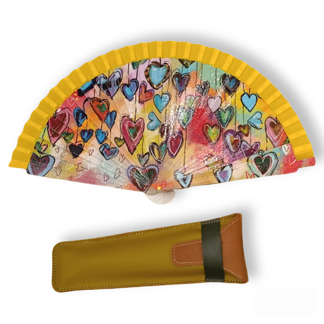 Abanico PEQUEÑO y funda