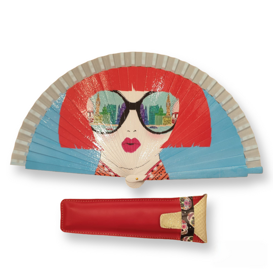 Abanico y funda