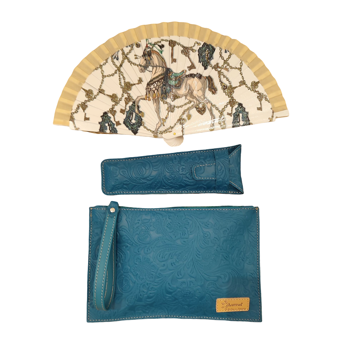 Abanico+funda+cambia-bolso