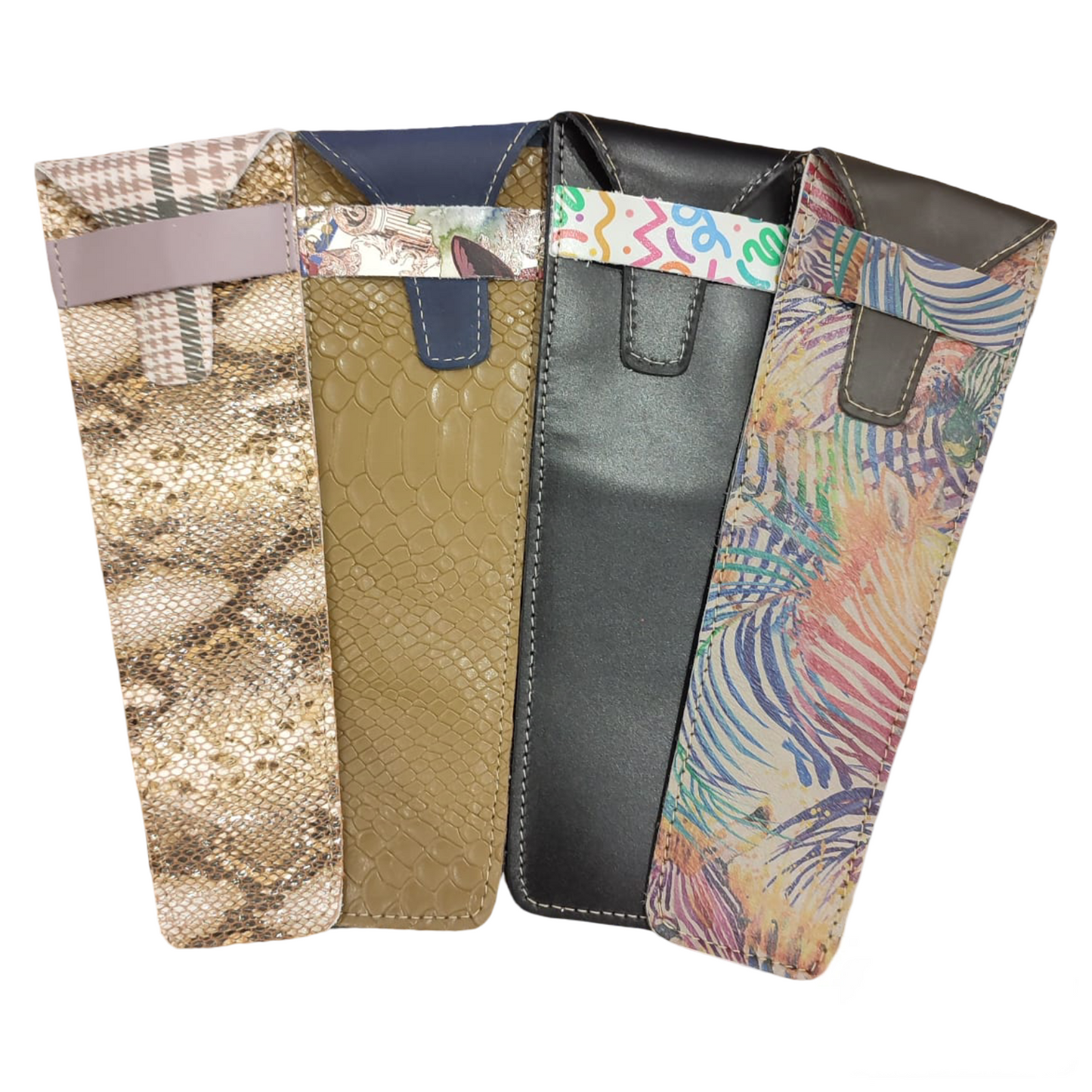 Lote de 4 fundas de abanico
