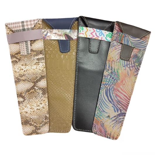 Lote de 4 fundas de abanico