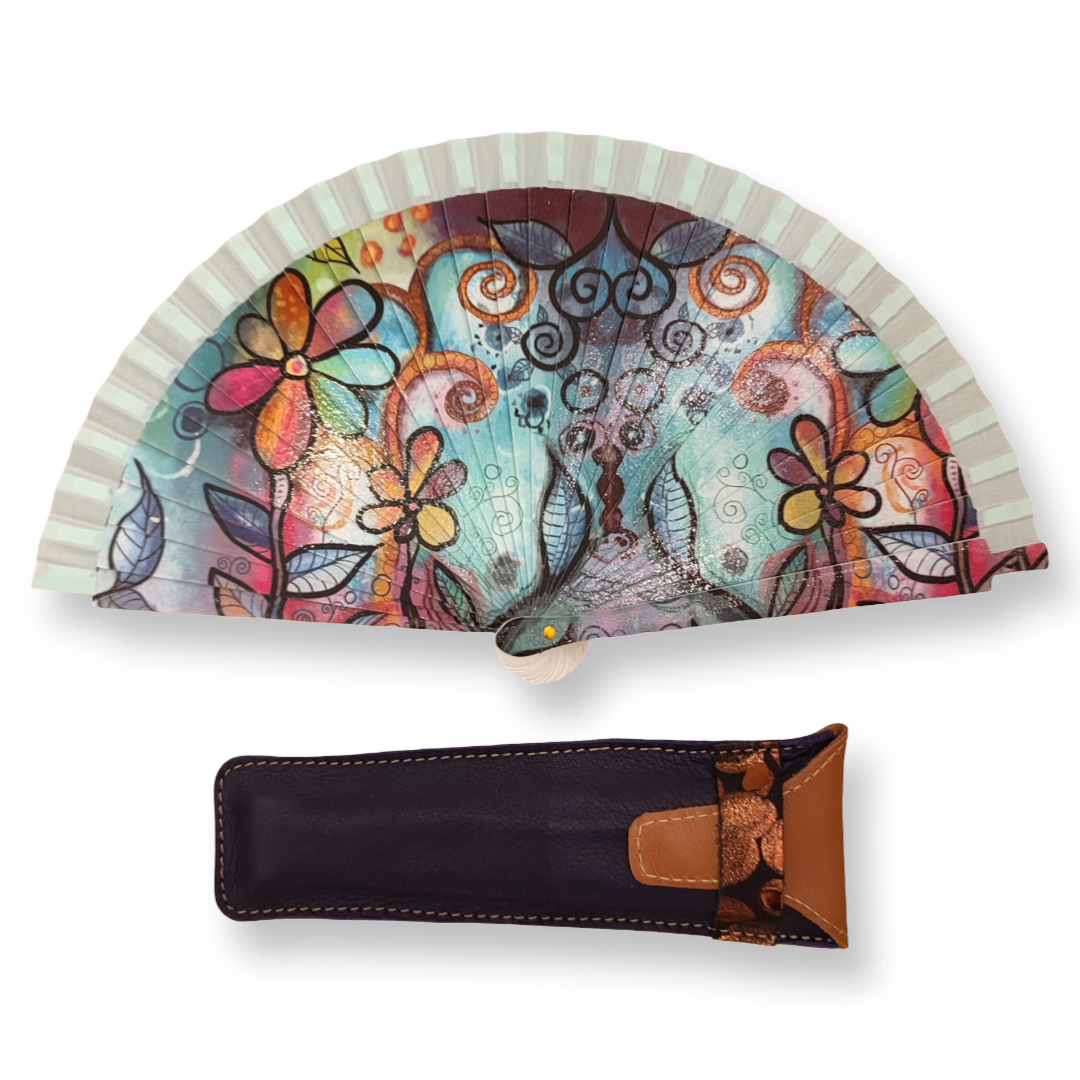 Abanico PEQUEÑO y funda