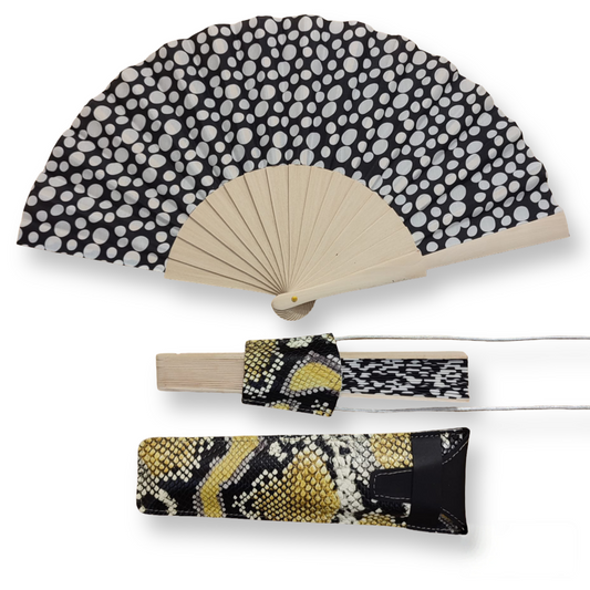 Abanico+funda +cuelga-abanico (colección cápsula)