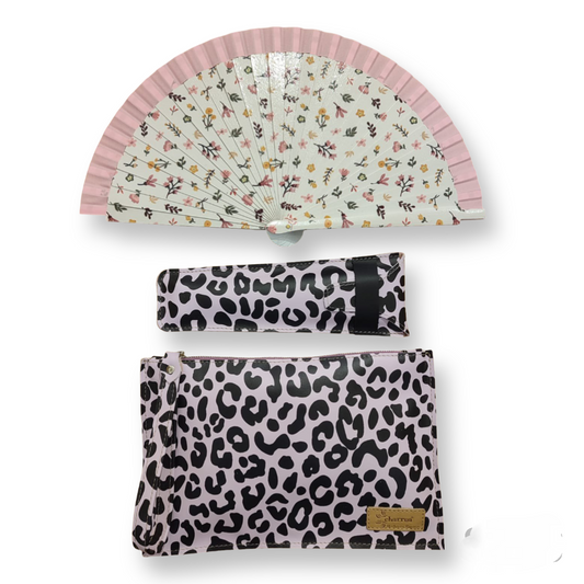 Abanico PEQUEÑO+funda+cambia-bolso.