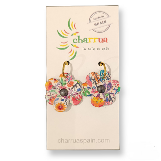 Pendientes Flor