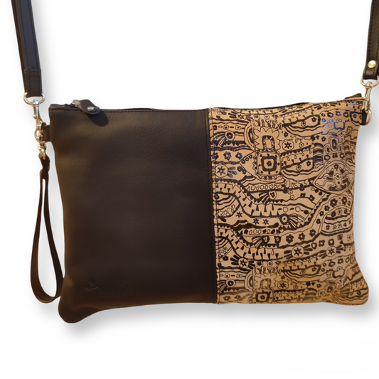 Bolso Muralla negro y tribal