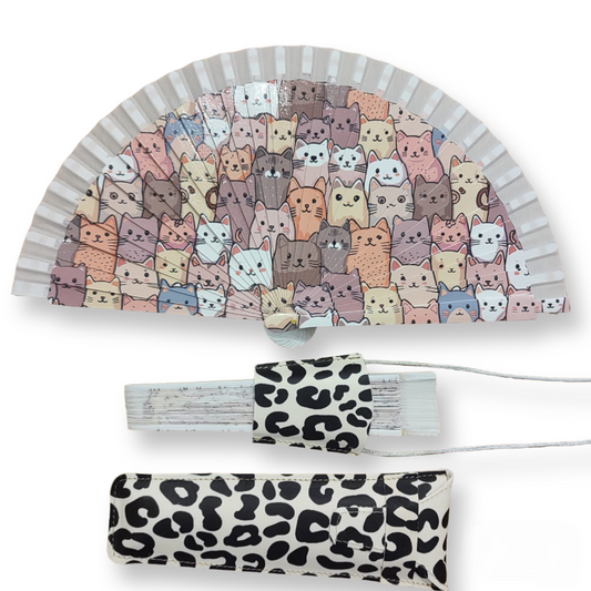 Abanico PEQUEÑO+funda+ cuelga-abanico
